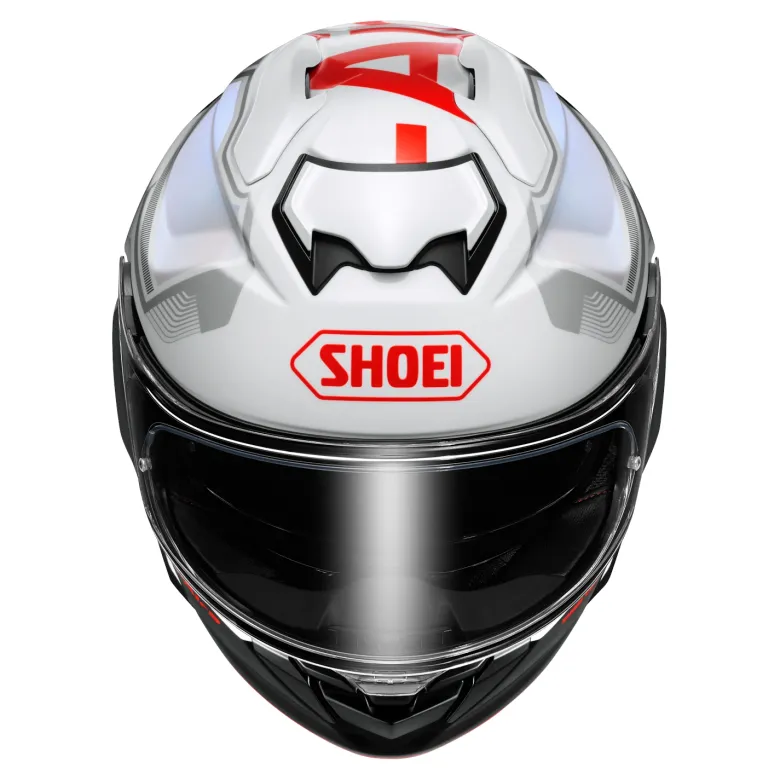Kask integralny SHOEI GT-AIR 3 MIKE TC-6 czarny biały czerwony