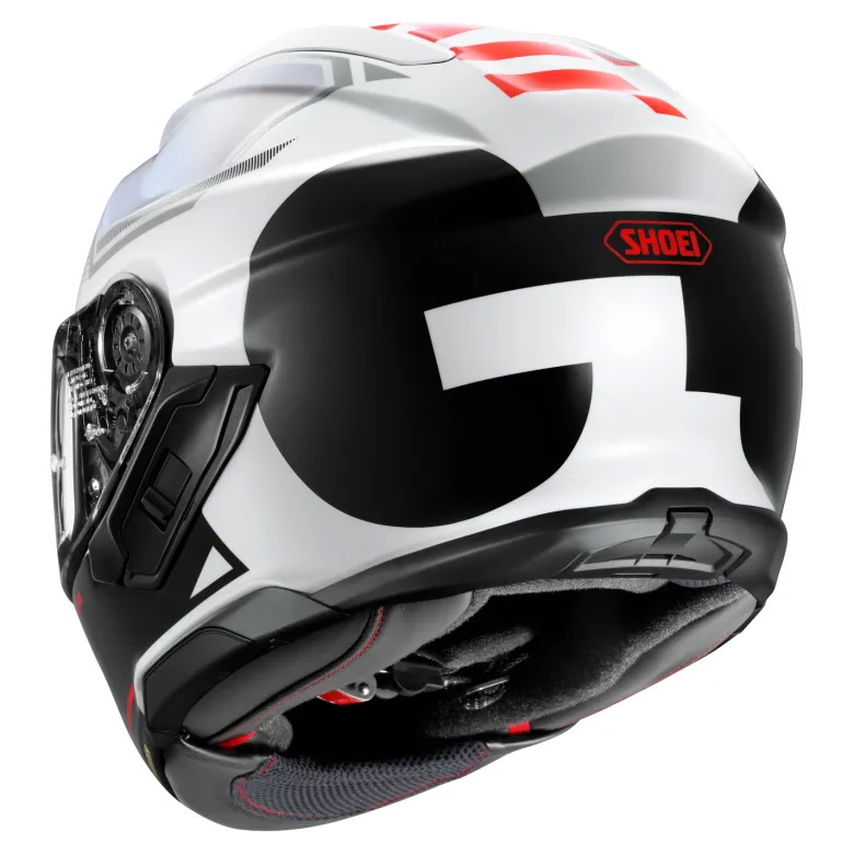 Kask integralny SHOEI GT-AIR 3 MIKE TC-6 czarny biały czerwony