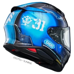 Kask integralny SHOEI NXR2 BUGU TC-2 niebieski czarny