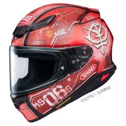 Kask integralny SHOEI NXR2 CHAR`S ZAKU II TC-1 czerwony