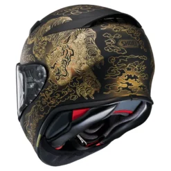 Kask integralny SHOEI NXR2 FEARLESS TC-5 czarny złoty
