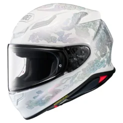 Kask integralny SHOEI NXR2 FEARLESS TC-6 biały srebrny