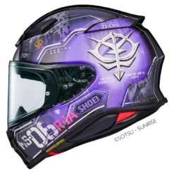 Kask integralny SHOEI NXR2 H-MOBILITY ZAKU TC-12 fioletowy czarny
