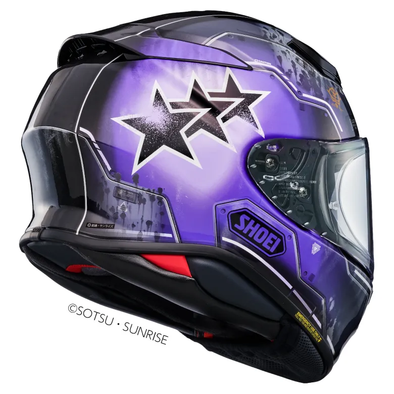 Kask integralny SHOEI NXR2 H-MOBILITY ZAKU TC-12 fioletowy czarny