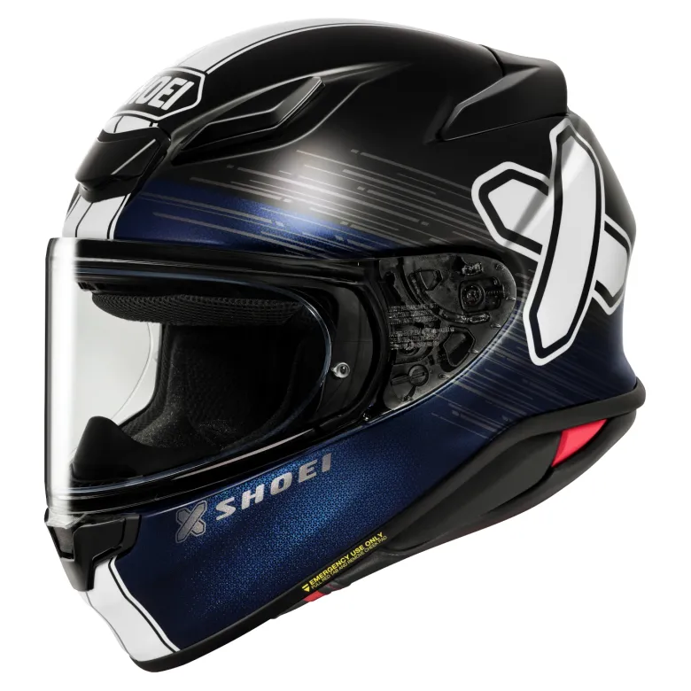 Kask integralny SHOEI NXR2 IDEOGRAPH TC-5 czarny niebieski biały