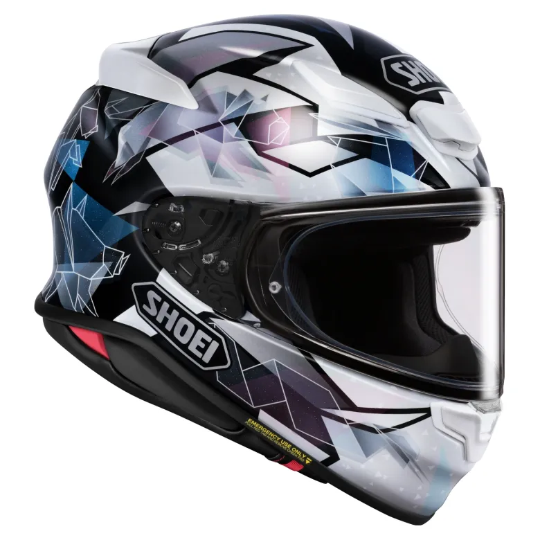 Kask integralny SHOEI NXR2 ORIGAMI 2 TC-5 srebrny czarny fioletowy