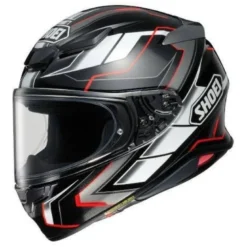 Kask integralny SHOEI NXR2 Prologue TC-5 czarny biały szary czerwony