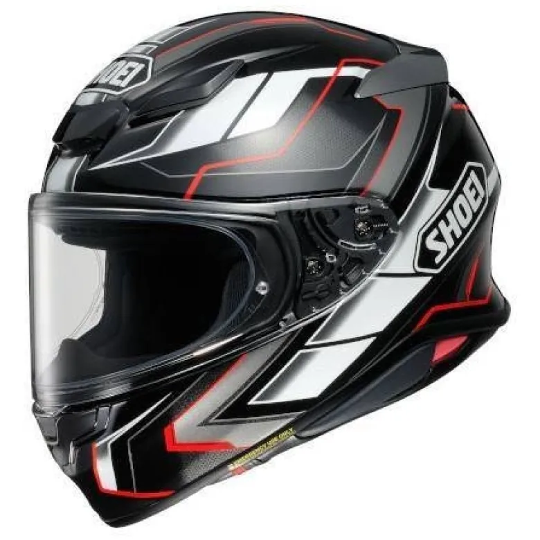 Kask integralny SHOEI NXR2 Prologue TC-5 czarny biały szary czerwony