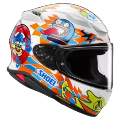 Kask integralny SHOEI NXR2 YAGYO TC-2 biały pomarańczowy niebieski