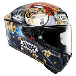 Kask integralny SHOEI X-SPR PRO MARQUEZ MOTEGI 5 TC-1 niebieski czerwony