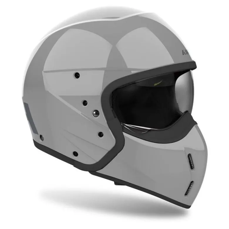 Kask modułowy AIROH J110 COLOR CEMENT GREY GLOSS szary