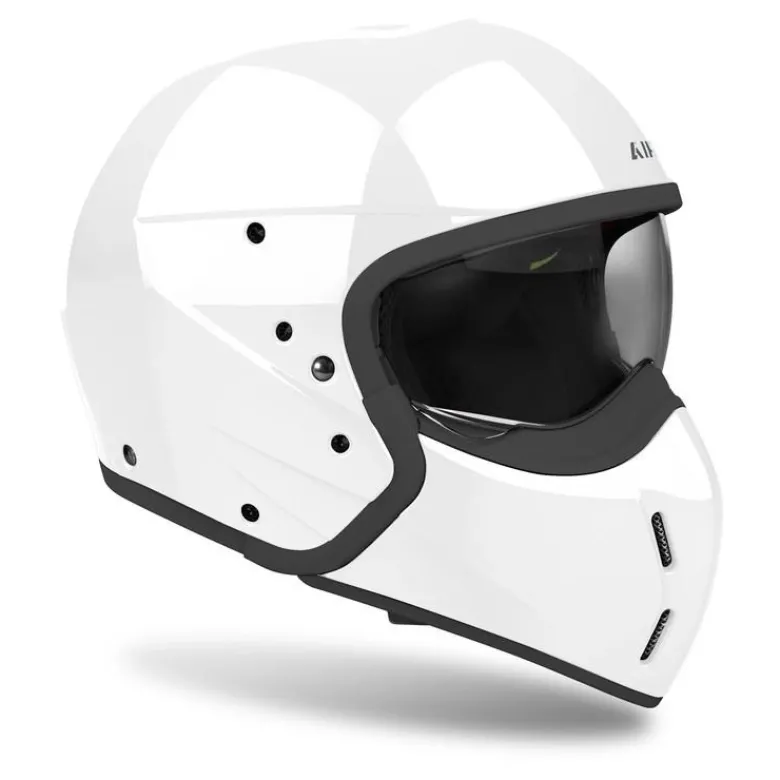 Kask modułowy AIROH J110 COLOR WHITE GLOSS biały