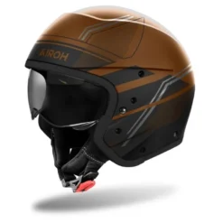 Kask modułowy AIROH J110 SLIM BRONZE MATT brązowy czarny
