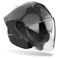 Kask otwarty AIROH H21 COLOR DARK GREY GLOSS szary