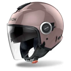Kask otwarty AIROH HELYOS COLOR METALLIC ROSE różowy