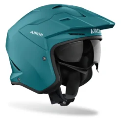 Kask otwarty AIROH KOMBAKT COLOR PETROL GREEN MATT zielony