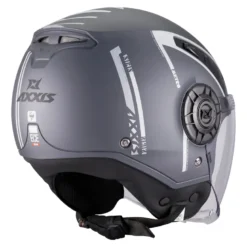 Kask otwarty AXXIS METRO S SIRIS C2 MATT czarny szary