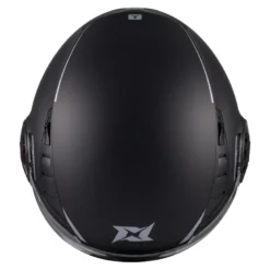 Kask otwarty AXXIS METRO S SOLID V2 A1 MATT BLACK czarny mat