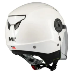Kask otwarty dziecięcy MT LITE KIDS PURE WHITE GLOSS biały