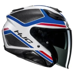 Kask otwarty HJC F31 CERON BLACK/WHITE czarny biały