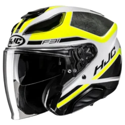 Kask otwarty HJC F31 CERON BLACK/YELLOW czarny żółty