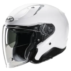 Kask otwarty HJC F31 PEARL WHITE biały