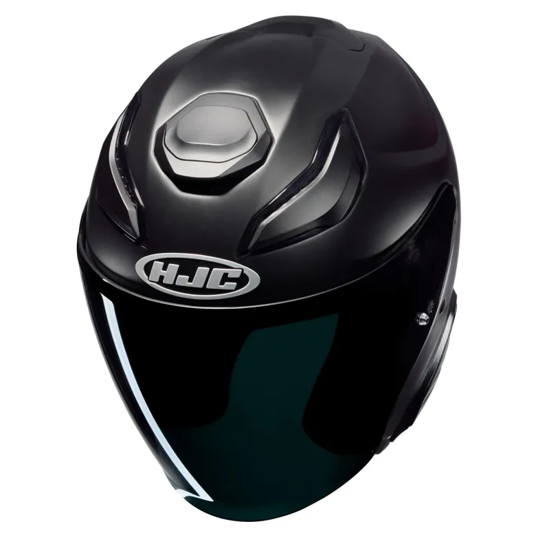 Kask otwarty HJC F31 SEMI FLAT BLACK czarny mat