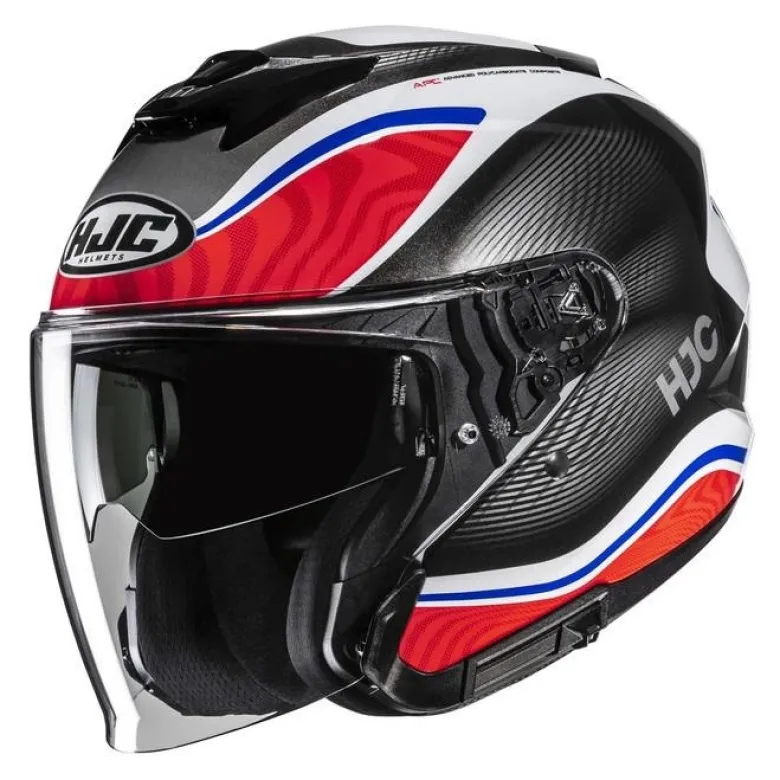 Kask otwarty HJC I31 DEPE BLACK/RED czarny czerwony