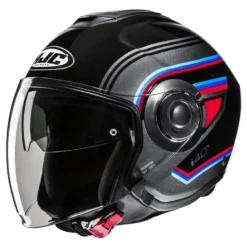 Kask otwarty HJC I40N LINIA BLACK/GREY czarny szary