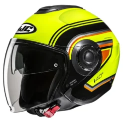 Kask otwarty HJC I40N LINIA YELLOW/BLACK żółty czarny