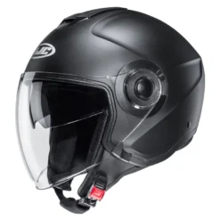 Kask otwarty HJC I40N SEMI FLAT BLACK czarny mat