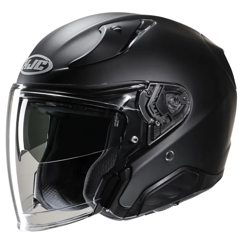 Kask otwarty HJC RPHA 31 FLAT BLACK czarny mat