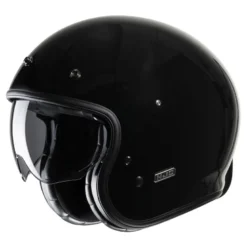 Kask otwarty HJC V31 BLACK czarny