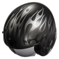Kask otwarty HJC V31 FIRO BLACK czarny