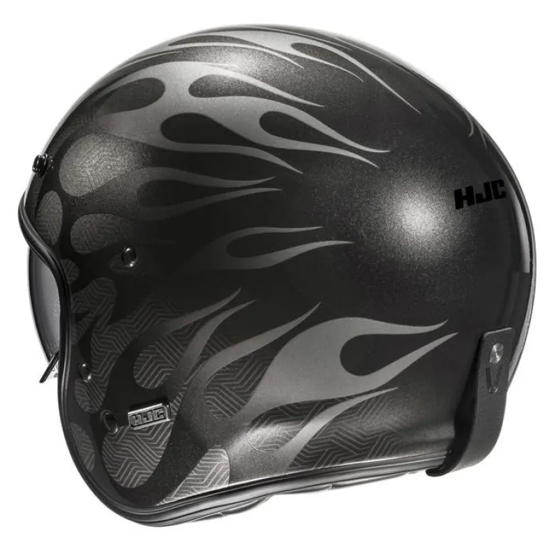 Kask otwarty HJC V31 FIRO BLACK czarny