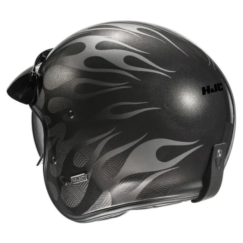 Kask otwarty HJC V31 FIRO BLACK czarny