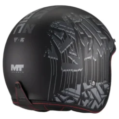 Kask otwarty MT LE MANS 2 SV DYSTOPIC BLACK/GREY czarny szary
