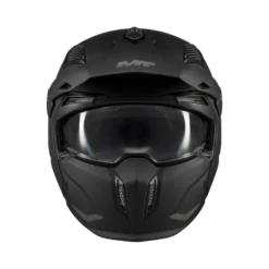 Kask otwarty MT STREETFIGHTER SV S PURE BLACK MATT czarny mat