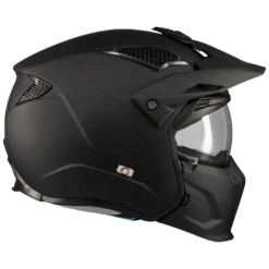 Kask otwarty MT STREETFIGHTER SV S PURE BLACK MATT czarny mat