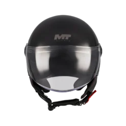 Kask otwarty MT STREET S PURE BLACK czarny