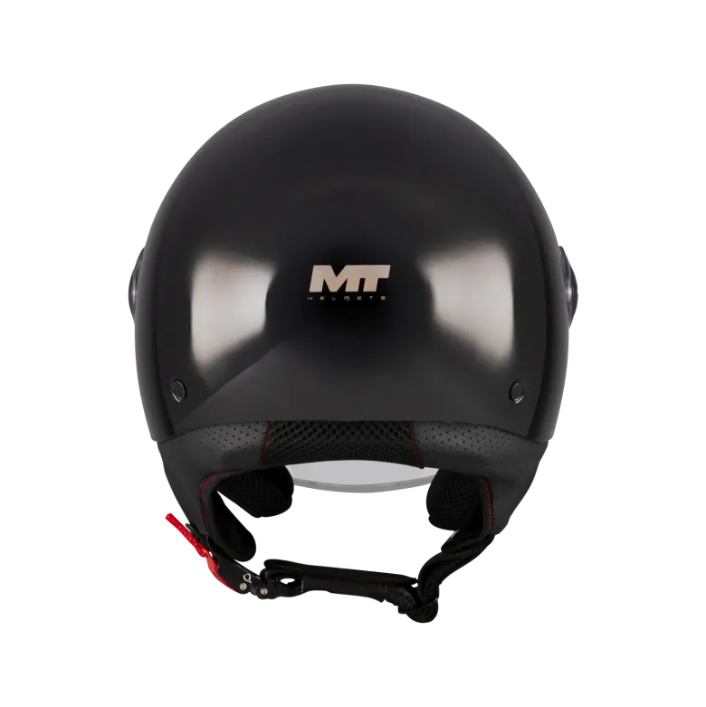 Kask otwarty MT STREET S PURE BLACK czarny