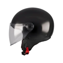 Kask otwarty MT STREET S PURE BLACK czarny