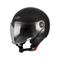 Kask otwarty MT STREET S PURE BLACK czarny