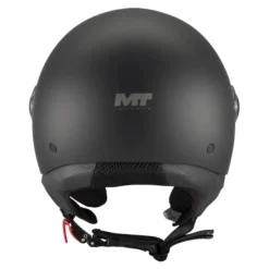 Kask otwarty MT STREET S PURE BLACK MATT czarny mat