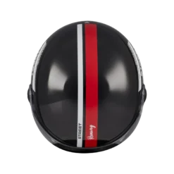 Kask otwarty MT STREET S RUNAWAY BLACK/RED czarny czerwony