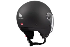Kask otwarty MT STREET S SOLID MATT BLACK czarny mat