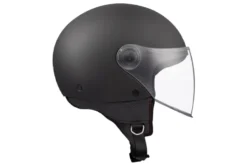 Kask otwarty MT STREET S SOLID MATT BLACK czarny mat