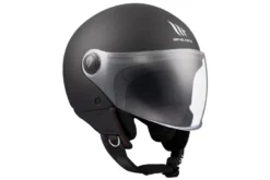 Kask otwarty MT STREET S SOLID MATT BLACK czarny mat