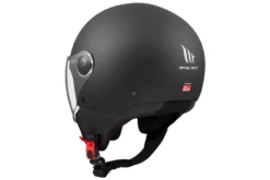 Kask otwarty MT STREET S SOLID MATT BLACK czarny mat