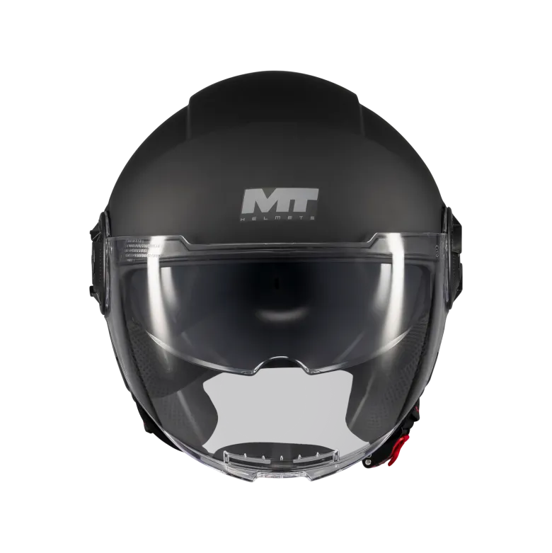 Kask otwarty MT VIALE SV S PURE BLACK MATT czarny mat